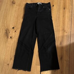 Reformation Women's Black Flare Jeans